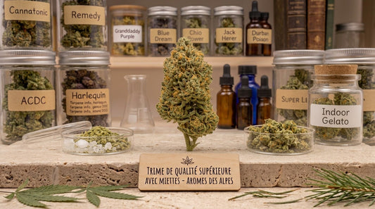 Fleur de CBD Jack Herer 21% Aquaponie Premium