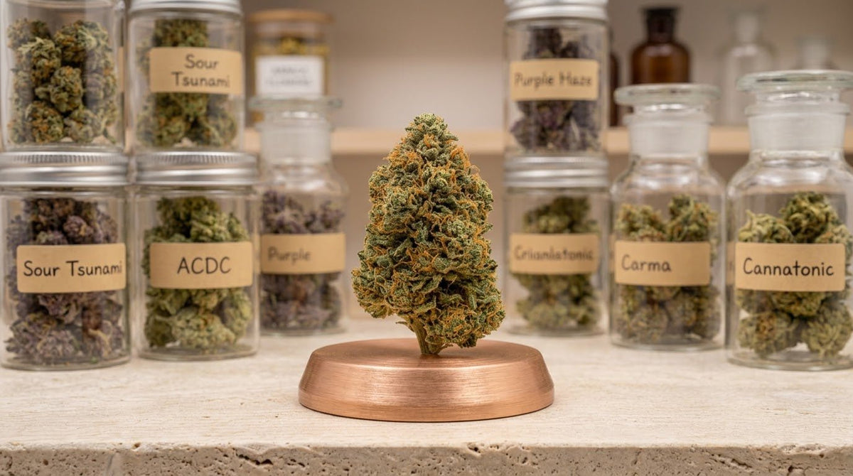 Fleur de CBD Mandarin Kush 18% Indoor - Fleurs de CBD