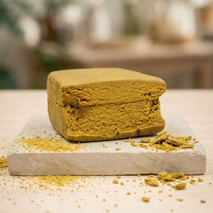 Duo de résines CBD du Maroc : Pollen Jaune 60 %