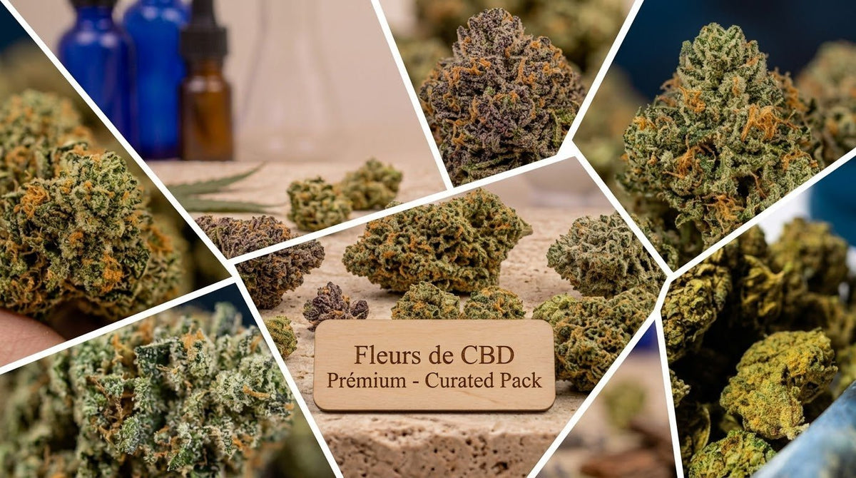 Pack Fleurs de CBD Qualité Supérieure Indoor - Fleurs de CBD