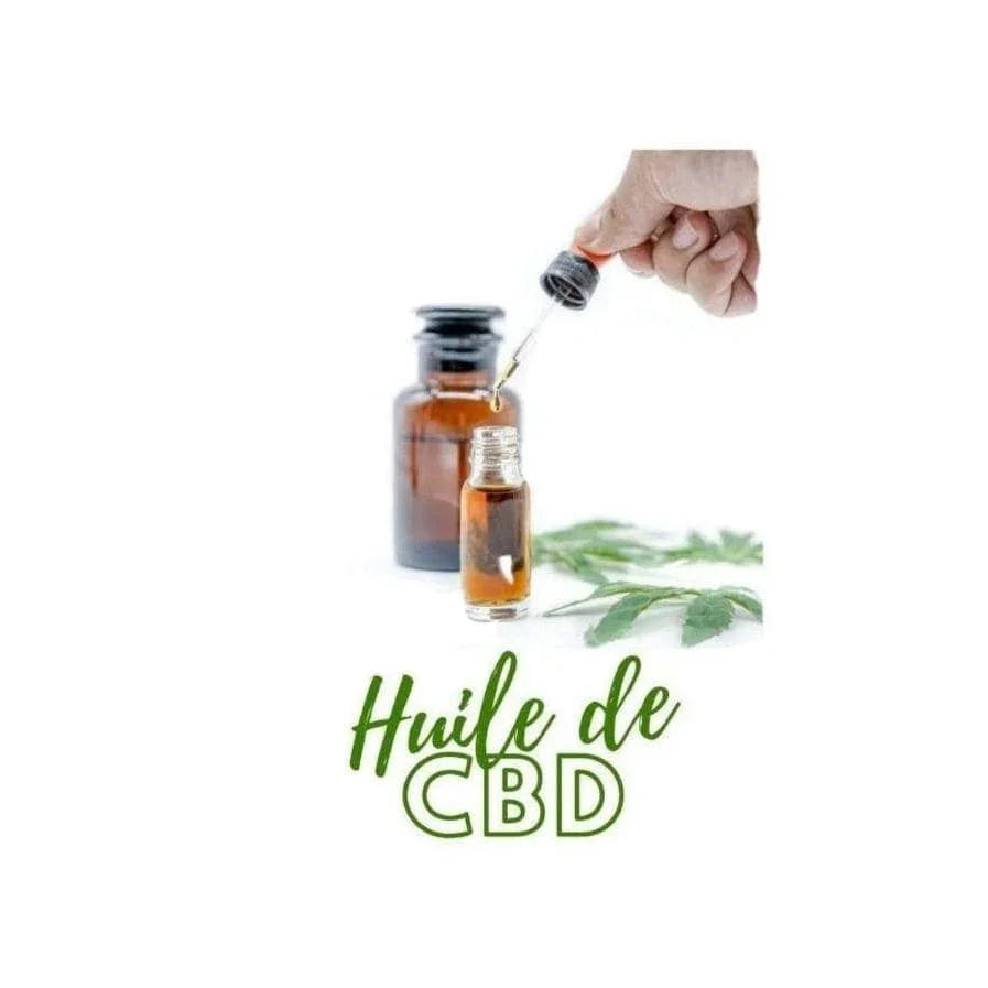 Huile de CBD chanvre bio France full spectrum 10 % CBD